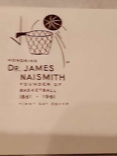 James Naismith Basketball 100 Year Commemoration Day Program November, 1961 - 第 6/9 張圖片