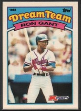 Ron Gant 1989 K-Mart #2  Dream Team  Atlanta Braves