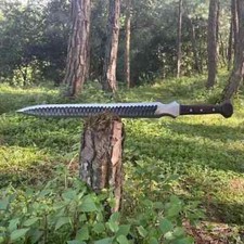 Custom Handmade 420 Steel Blade Roman Gladius Sword,Battle ready combat Sword
