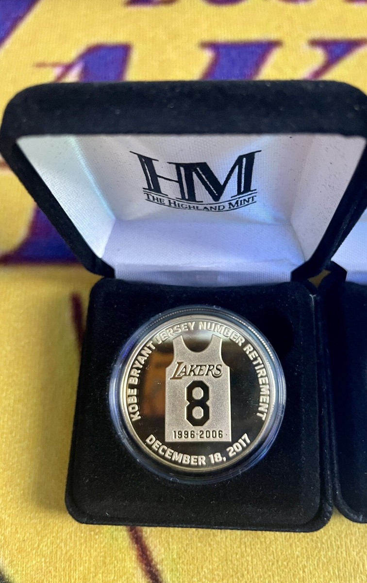 kobe bryant mint coin 2017