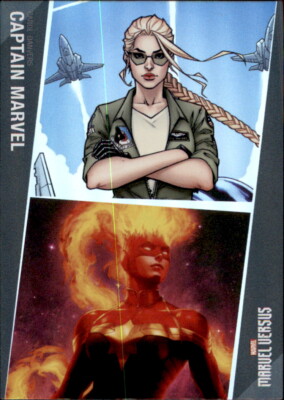 Marvel Versus 2022 Trading Card 84 - Captain Marvel - Carol Danvers
