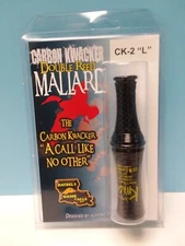 Haydel - CK-2 L - Double Reed Carbon Kwacker Mallard Duck Call - Haydel's - New