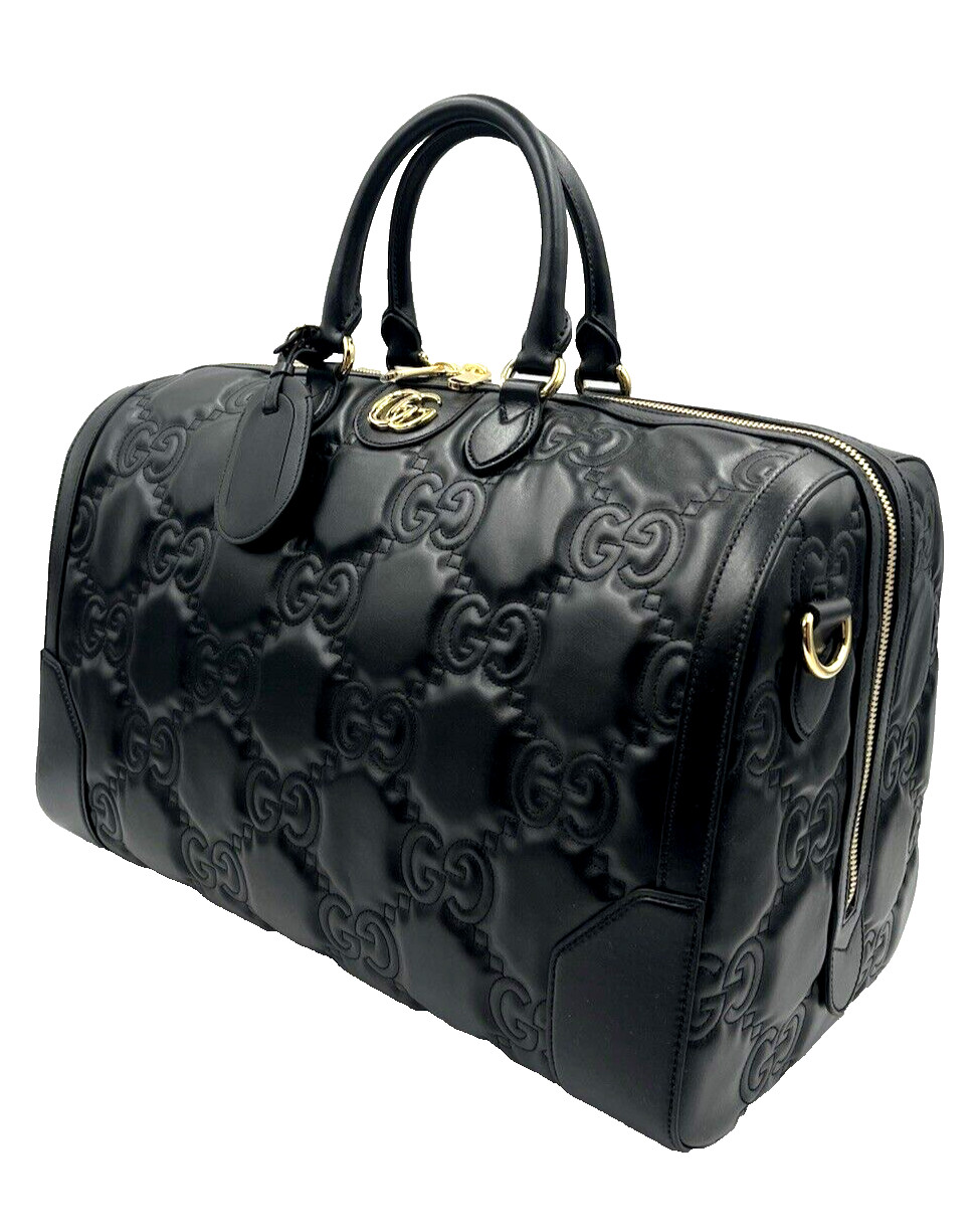 Gucci GG Matelasse Duffle Black bag image 3