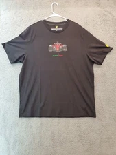 Scuderia Ferrari Puma Mens Short Sleeve Tee Shirt Size XXL Black New With Tags