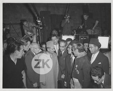 KING MOHAMMED V Morocco DeMille Charlton HESTON Quinn Boyer Photo Shooting 1958