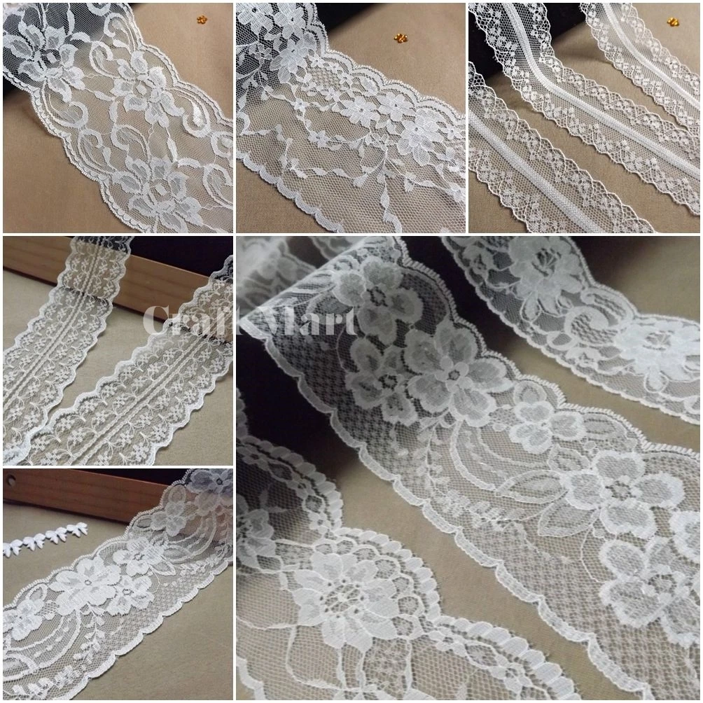 Vintage ivory lace trim new arrivals