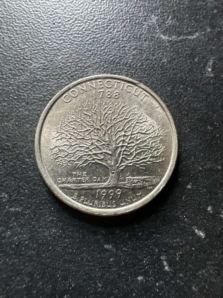 1999 P Connecticut State Quarter Rare Great Condition | eBay
