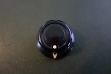 Vintage Black 1 1/4" KNSP-6  G/R General Radio USA Knob Ham Tube Radio Dial Knob