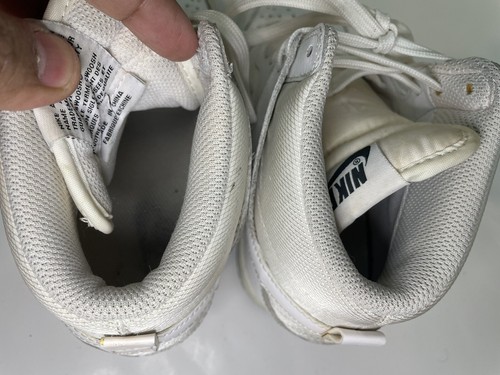 Nike Damen Sneaker weiß Dunk Sky Hi Mesh versteckter Absatz Keilabsatz 644877-101 Größe 7 - Bild 6 von 7
