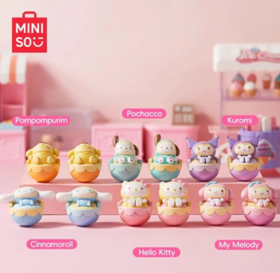 💡Moetch Mini x Sanrio Characters Baby Cradle - Set of 3 Mini
