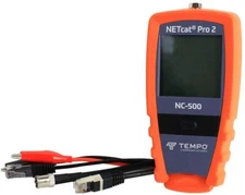 Tempo Communications NC-500 NETcat Pro 2 Network Cable Tester - Test Telephone