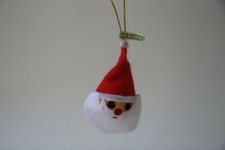 Vintage Felt Foam Santa Hat Christmas Ornament Made Japan