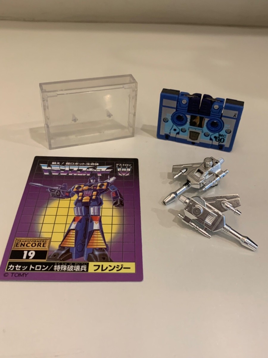 G1 Takara Tomy Transformer Cassette Reissue Encore Frenzy New Out