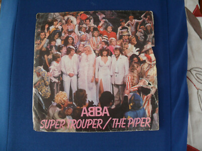 ABBA     Super Trouper / The Piper   Epic SEPC 9089