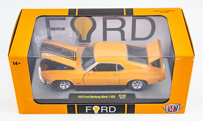 M2 Machines 1/24 1970 Ford Mustang Mach 1 428 R109 Diecast Car | eBay