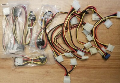 MOLEX 5V/12V KABEL FÜR PC INTERNE FESTPLATTEN ETC.