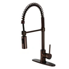 LS8775DL Single-Handle Pre-Rinse Kitchen Faucet, Oil Rubbed Bronze, Bronze