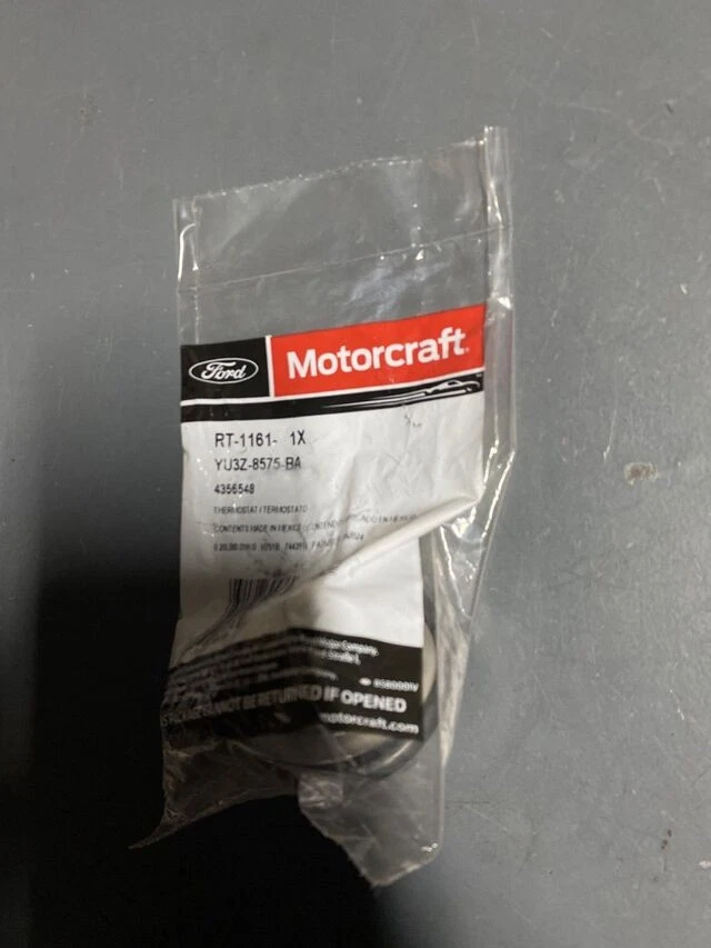 Termostato de refrigerante de motor genuino YU3Z-8575-BA Foto 2 de 4