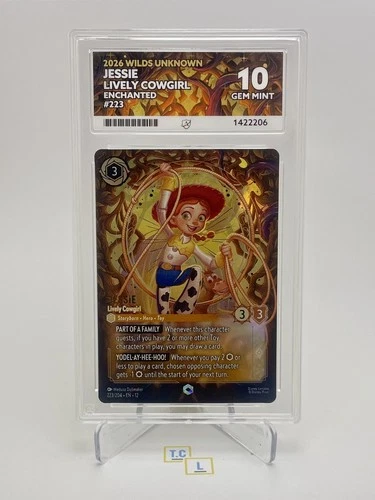 Jessie - Lively Cowgirl (V.2) 223/204 ACE graded card