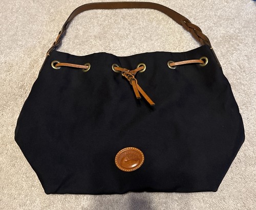 Dooney & Bourke Black Penrose Drawstring