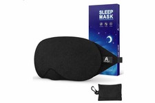 Mavogel Sleep Mask Black Light Blocking Adjustable Eye Cover New