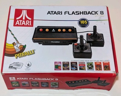 Atari Flashback 8 Classic Game Console Original Box & Manual 105 Games 