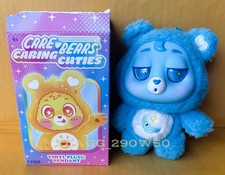 CARE BEARS CARING CUTIES 6" Bedtime Bear Vinyl Plush Pendant Figure *READ*
