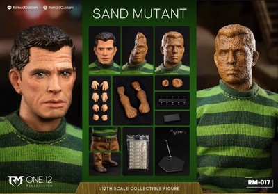 RemadCustom RM-017 1/12 Mutant Sandman 6'' Male Action Figure Model Toy Standard