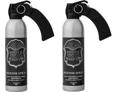 2 Police Magnum pepper spray 24oz Fog Riot Defense Security Protection