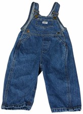 Vintage Baby Guess Georges Marciano 12 MO Denim Jean Overalls Toddler Products