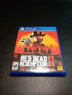 Red Dead Redemption 2 Sony PlayStation 4 Video Game With Original Case