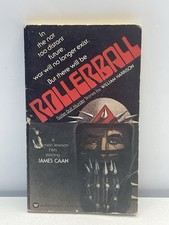 1975 vintage Warner Books paperback edition of "Rollerball" by William Harrison