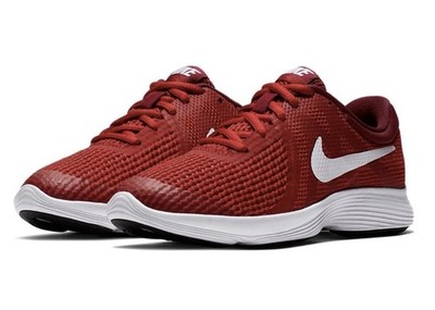 Nike Revolution 4 (GS) Gym Red Unisex Sneakers Size 5.5 US  UPC779