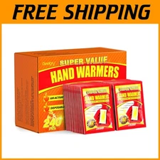 240 Pack Hand Warmers Long-Lasting Heat