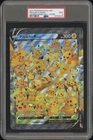 2021 POKEMON SWSH BLACK STAR PROMO JUMBO PIKACHU V-UNION PSA 9