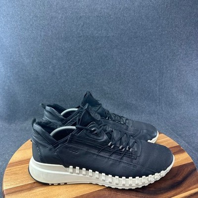 ECCO Zipflex ST.1 Mens Black Lace Up Outdoor Sneakers 45 US 11-11.5
