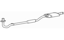 Quality Front Exhaust Pipe & Silencer for Nissan Micra MA10S 1.0 (1983-1988)