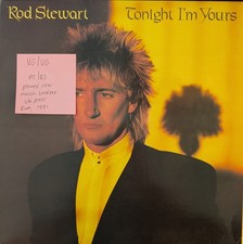 Rod Stewart Tonight I'm Yours Vinyl Record LP VG/VG RVLP 14 1981