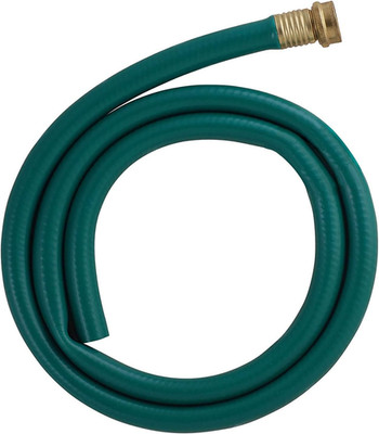 LDR Industries 504 1300 Garden Dehumidifier Drain Hose, 5Ft, Green Rubber Finis