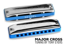 Seydel Major Cross Harmonica Key of LG