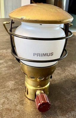 Primus Gaslaterne 3230 Wild Life Edition Messing Campinglampe