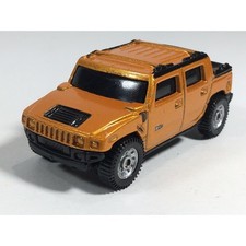 Maisto Hummer H2 Concept 2001 Orange Black Die Cast Car