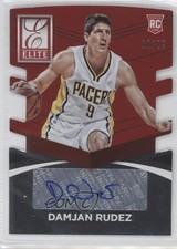 2014 Donruss Elite Status Signatures Red Die-Cut 68/99 Damjan Rudez #13 Auto 0q0