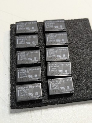 V23106-L2103-B201 | SIEMENS | 12VDC Relay | New Original | 1 pc