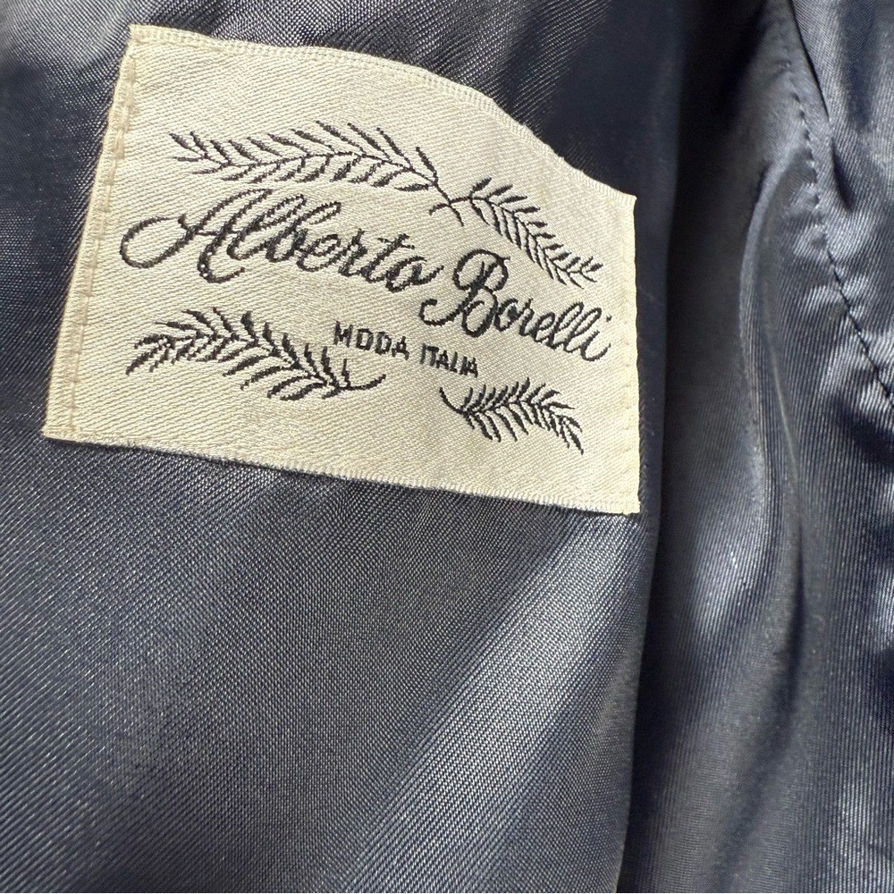 Alberto Borelli Wool Transformable Double Breaste… - image 5
