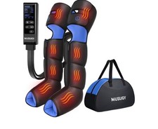 Leg Massager with Heat and Compression : Sequential Compression Boots with 6 Mod