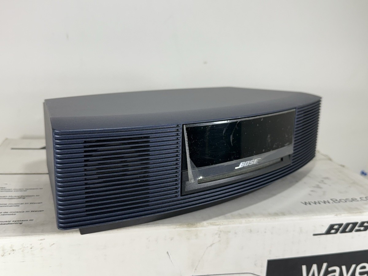 訳アリ‼Bose Wave Music System III ミッドナイトブルー Amazon.co.jp: Bose Wave music system III(ミッドナイトブルー