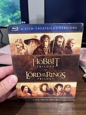 The Hobbit  Lord Of The Rings Trilogy - 6 Films/6 Discs - Blu-Ray - New Sealed