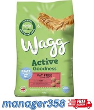 Active Goodness Complete Dry Adult Dog Food Beef & Veg 12kg - For All Brand new 1.08 per kilo