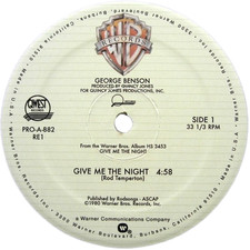 George Benson / Rufus & Chaka Khan - 'Give Me The Night / Ain't Nobody' 12"